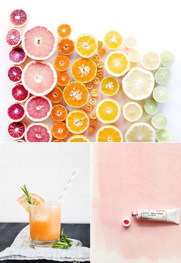 Color Palette: Ruby Red and Orange from @cydconverse