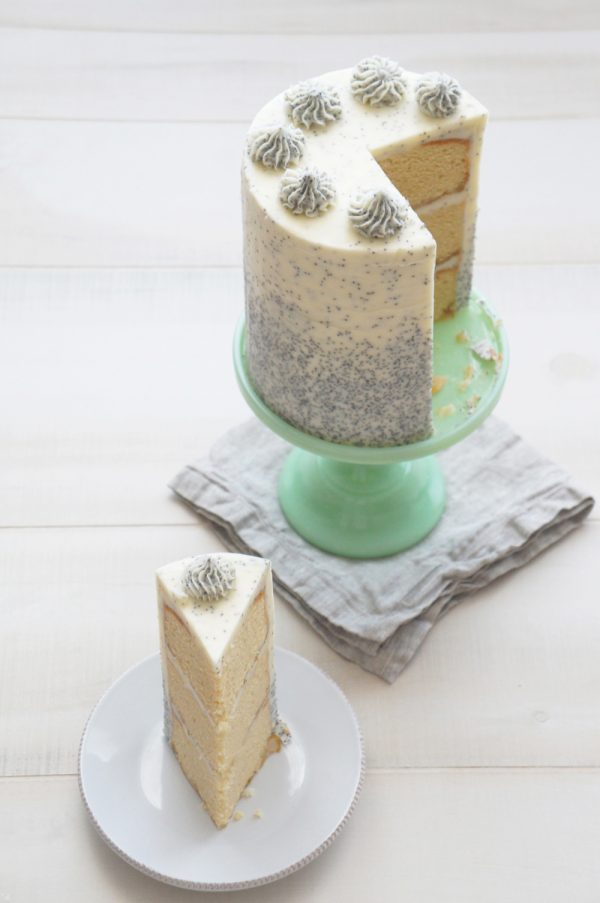 Pear and Poppy Seed Layer Cake from @cydconverse
