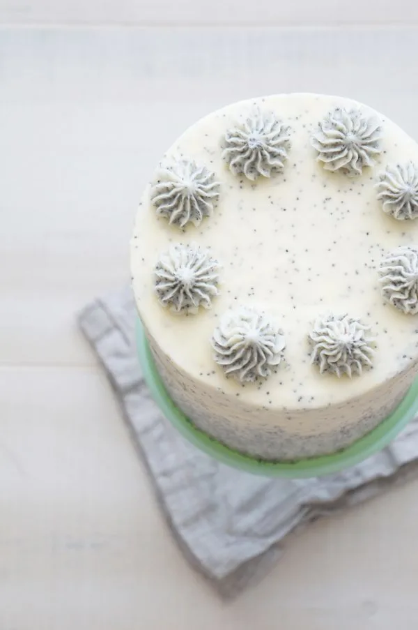 Pear and Poppy Seed Layer Cake from @cydconverse