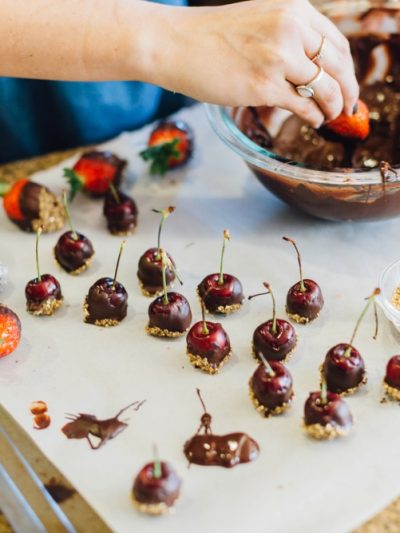 Chocolate Covered Vodka Cherries thumbnail