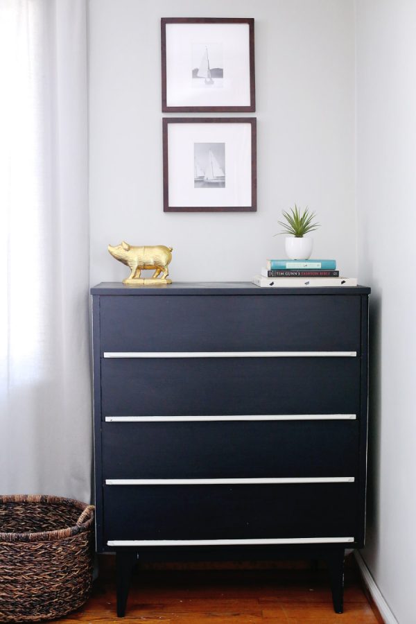 DIY Painted Dresser Makeover from @cydconverse with @valsparpaint