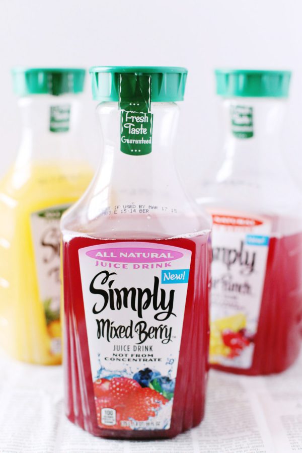 Simply Juice Cocktails from @cydconverse