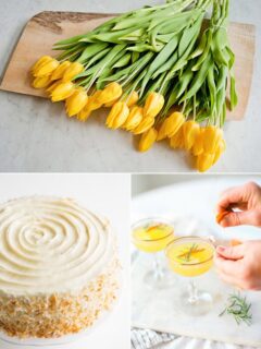 Color Palette: Mimosa and Buttercream from @cydconverse