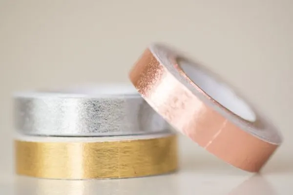 Metallic Foil Washi Tape