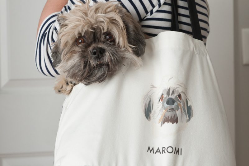 Dog Tote Bag