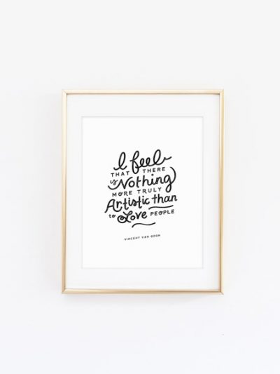 Love People Art Print (Free Printable Art) thumbnail