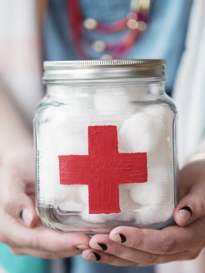 DIY First Aid Apothecary Jar thumbnail