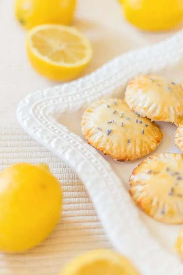 Lemon Lavender Hand Pies from @cydconverse