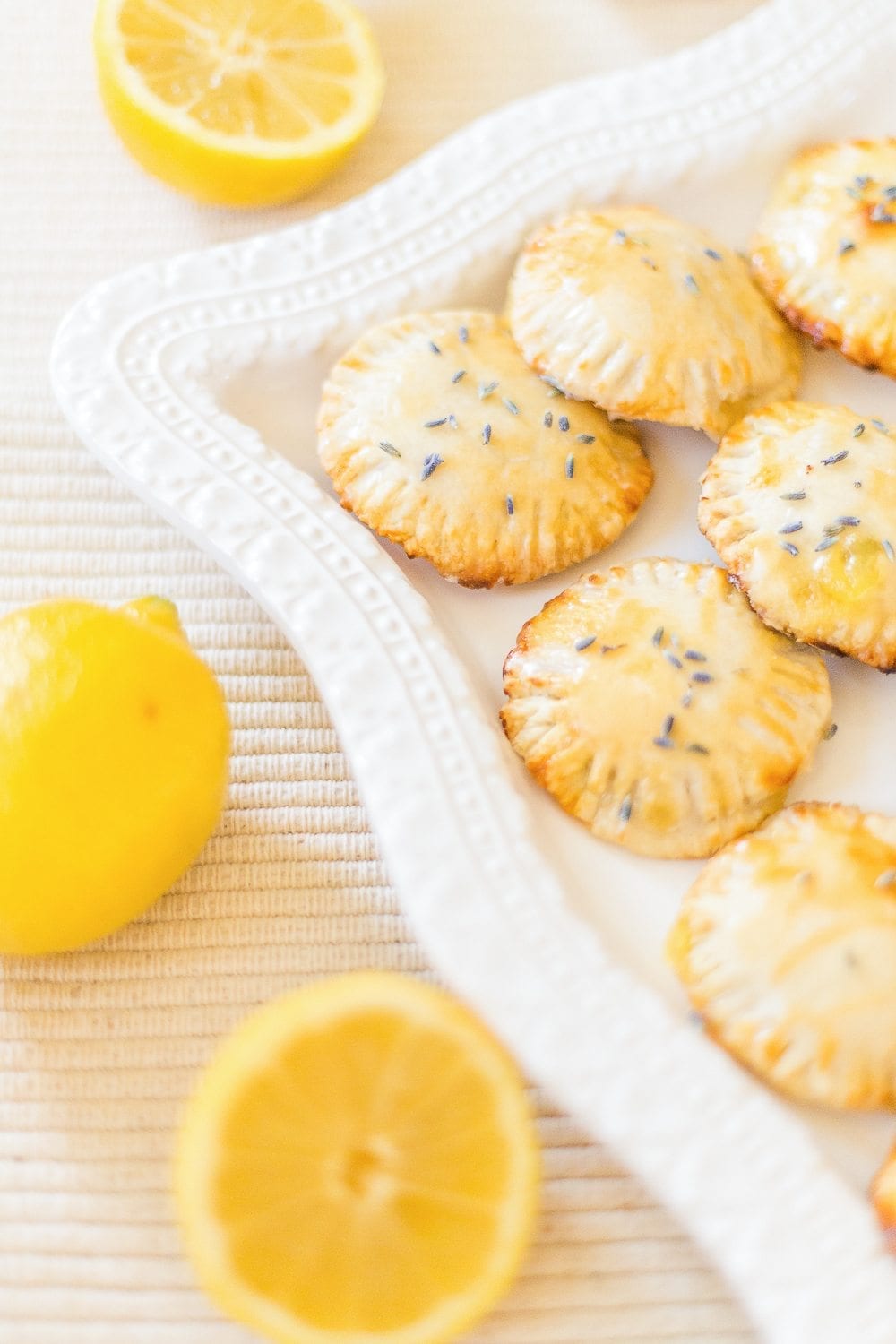 Lemon Lavender Hand Pies from @cydconverse