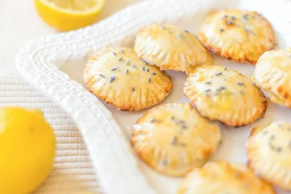 Lemon Lavender Hand Pies from @cydconverse