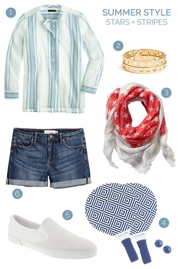 Summer Style: Stars + Stripes from @cydconverse