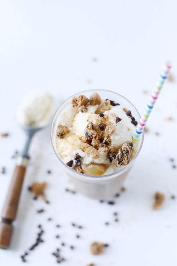 Chocolate Chip Cookie Iced Coffee Float by @cydconverse