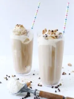 Chocolate Chip Cookie Iced Coffee Float by @cydconverse