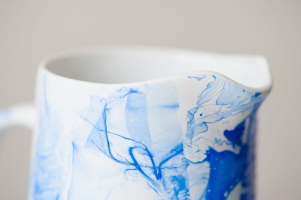 DIY Marble Pitcher by @cydconverse