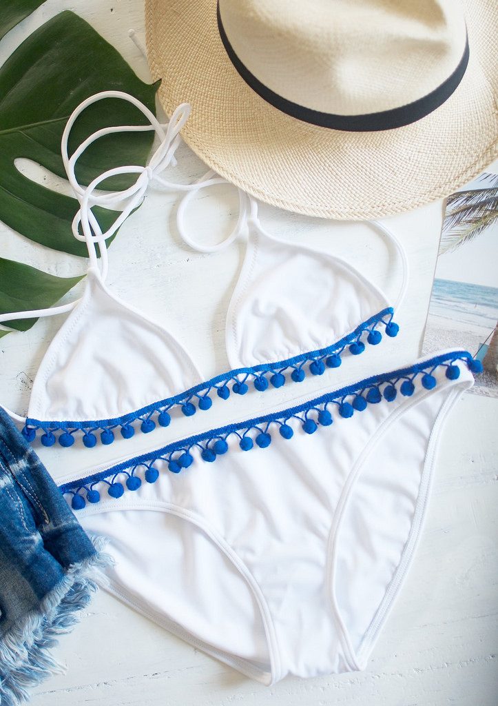 DIY Pom Pom Bikini