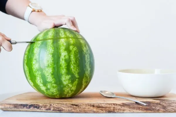 DIY Watermelon Flower Centerpiece by @cydconverse