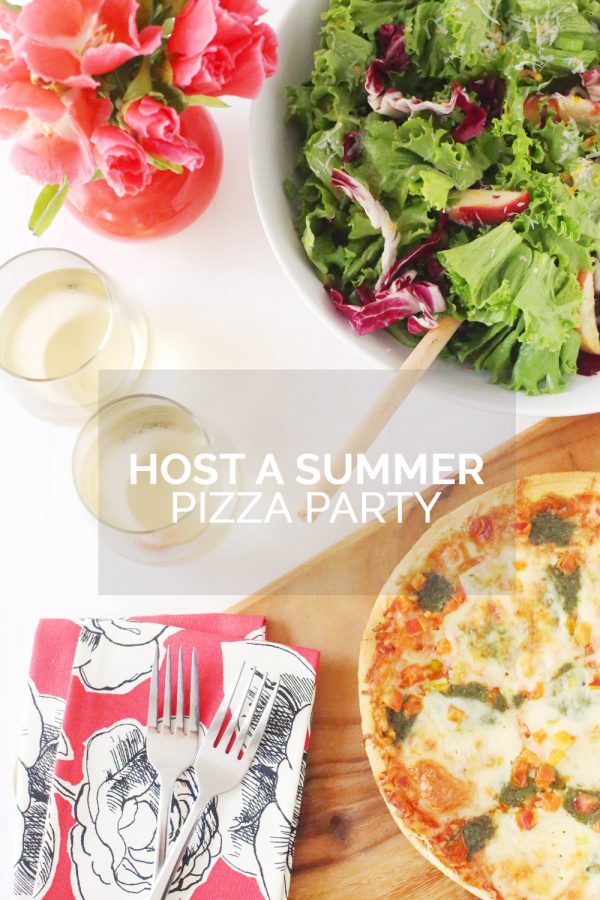 Host a Summer Pizza Party | Tips and ideas from @cydconverse