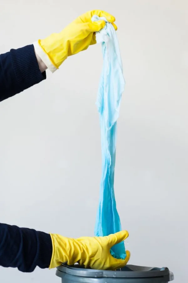 DIY Ombre Flour Sack Towels by @cydconverse