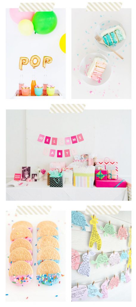 Baby Talk: 34 Weeks + Colorful Baby Shower Ideas - The Sweetest Occasion