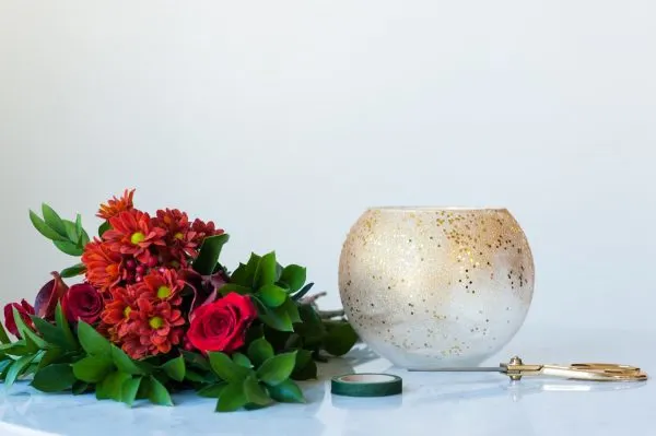 DIY Christmas Centerpiece by @cydconverse