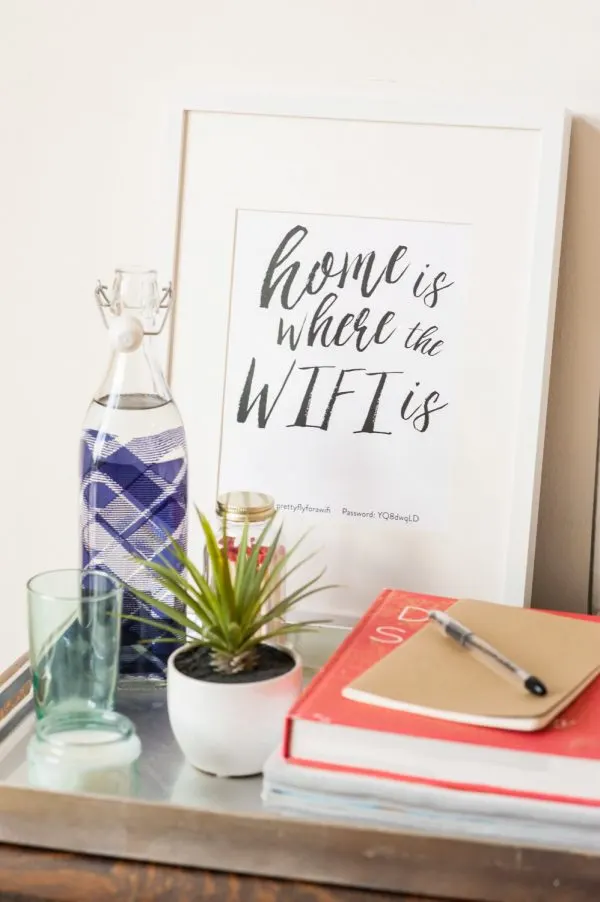 How to Make Your Guests Feel at Home for the Holidays from @cydconverse