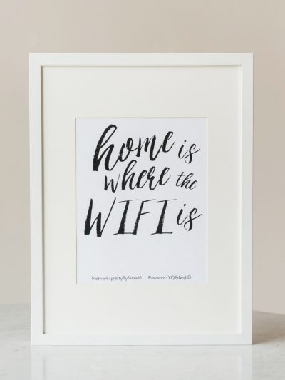 Home is Where the WiFi Is Printable thumbnail