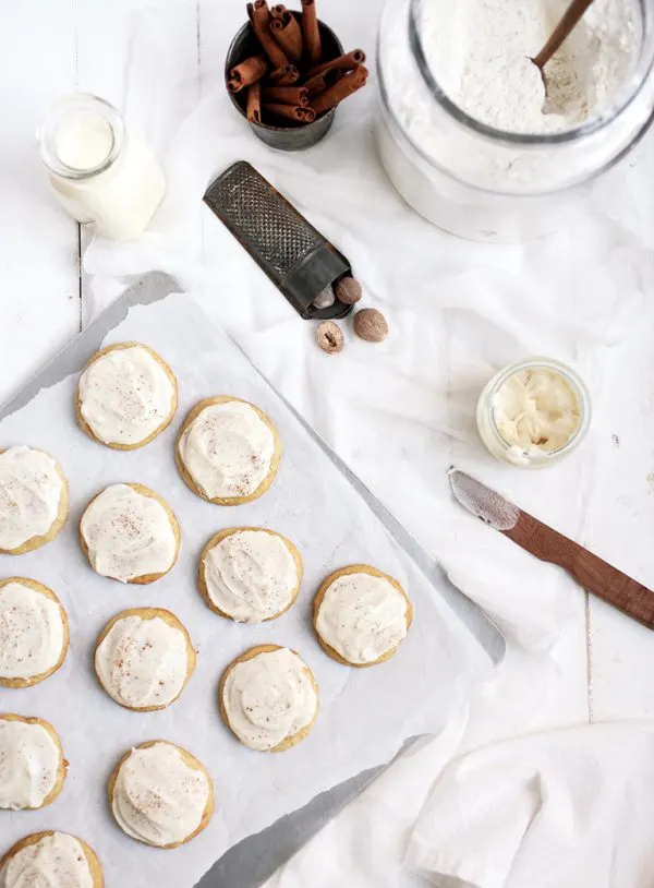 Eggnog Cookies by @themerrythought for @cydconverse