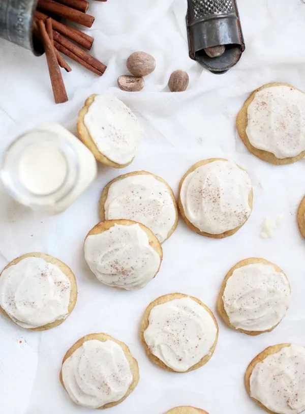 Eggnog Cookies by @themerrythought for @cydconverse