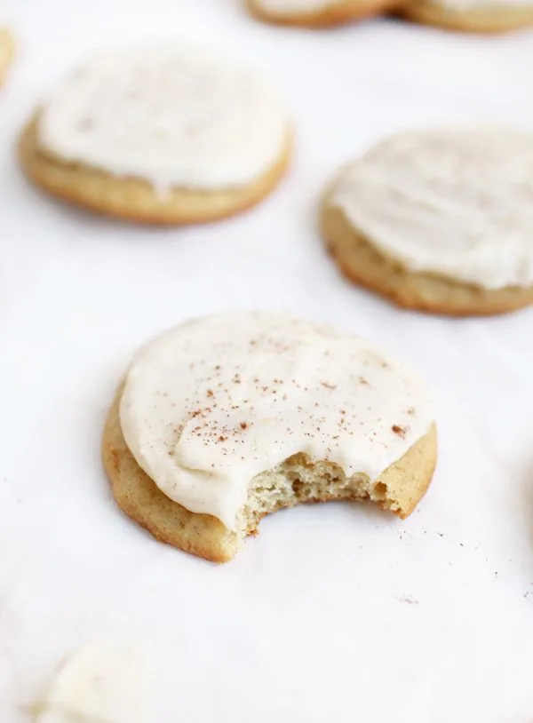 Eggnog Cookies by @themerrythought for @cydconverse