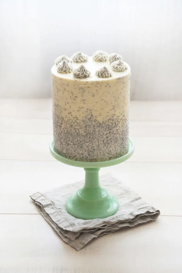 Pear and Poppy Seed Layer Cake from @cydconverse