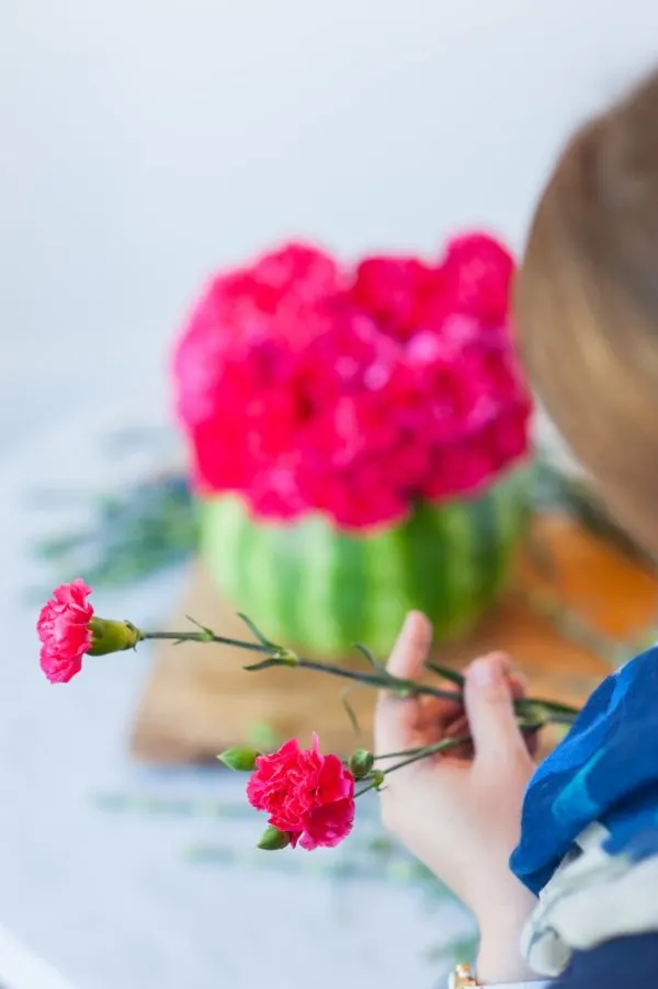 How to Make a Watermelon Vase from @cydconverse