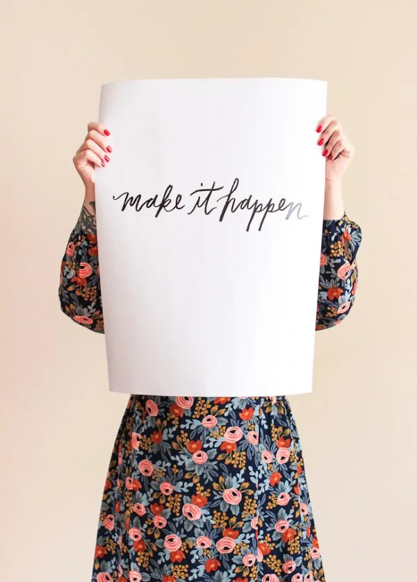 Make it Happen Printable