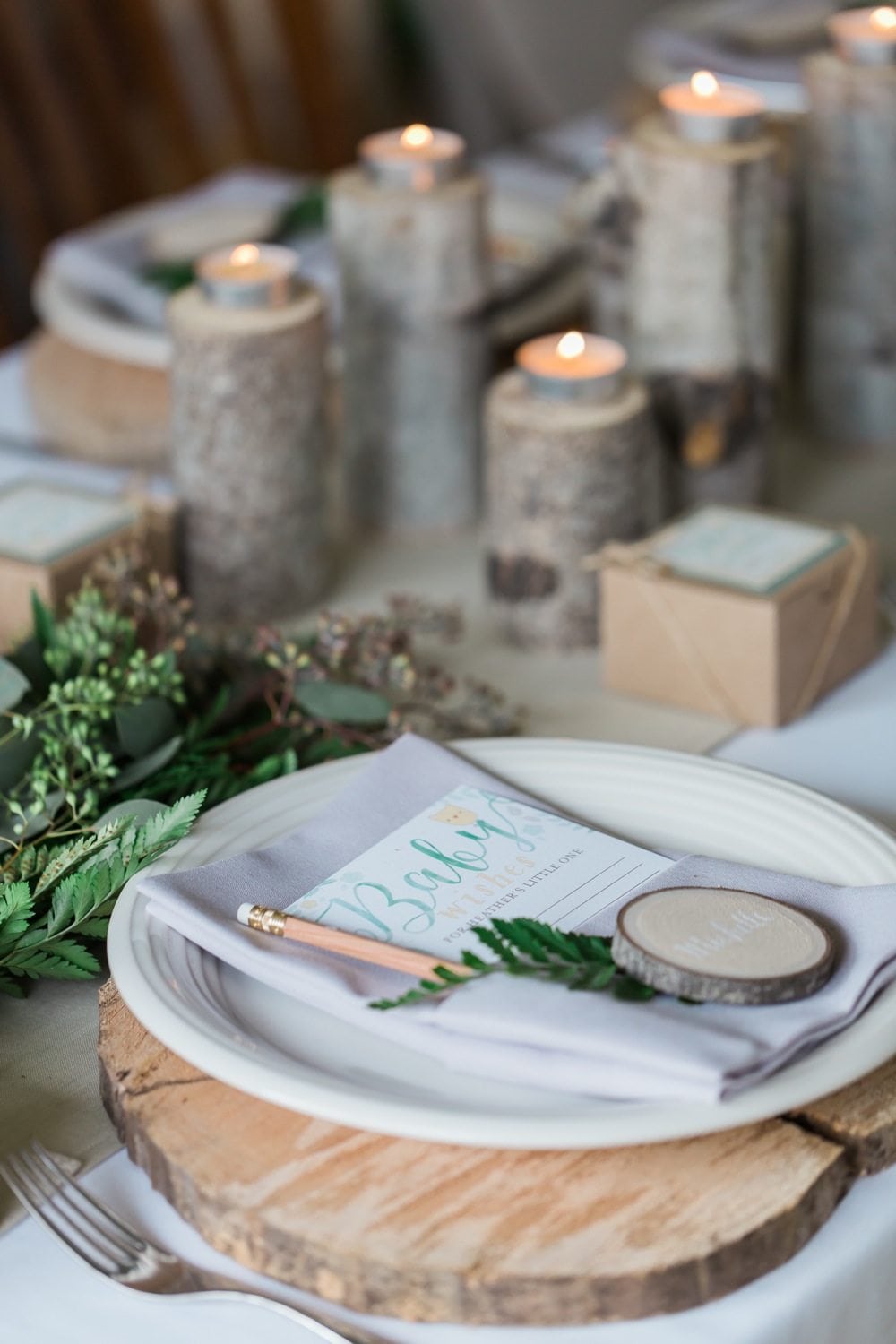 Woodland Themed Baby Shower | Baby shower themes, party ideas and more from entertaining blog @cydconverse