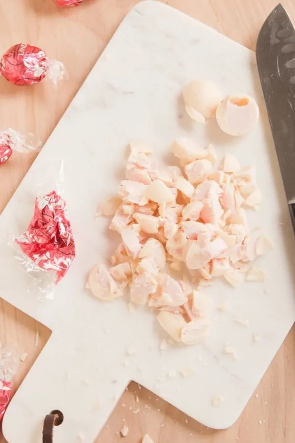 Strawberries and Cream White Hot Chocolate from @cydconverse