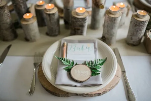 A Whimsical Woodland Theme Baby Shower from @cydconverse