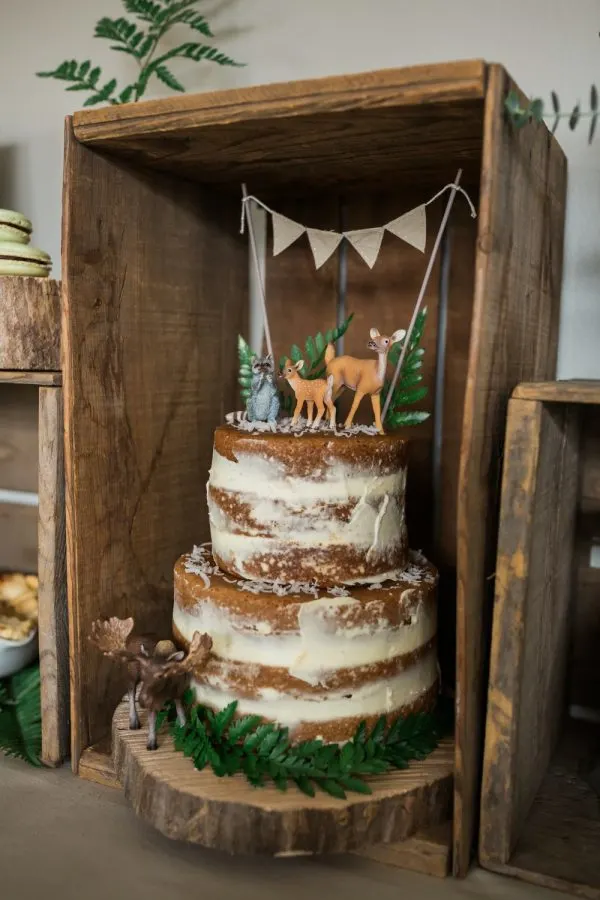 A Whimsical Woodland Theme Baby Shower from @cydconverse