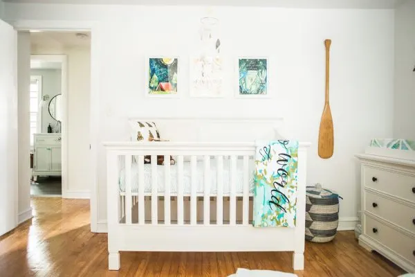 Modern Travel Themed Nursery Tour from @cydconverse