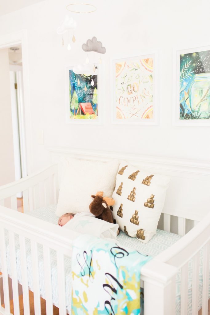 Modern Travel Themed Nursery Tour from @cydconverse