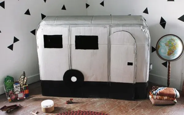 DIY Cardboard Camper