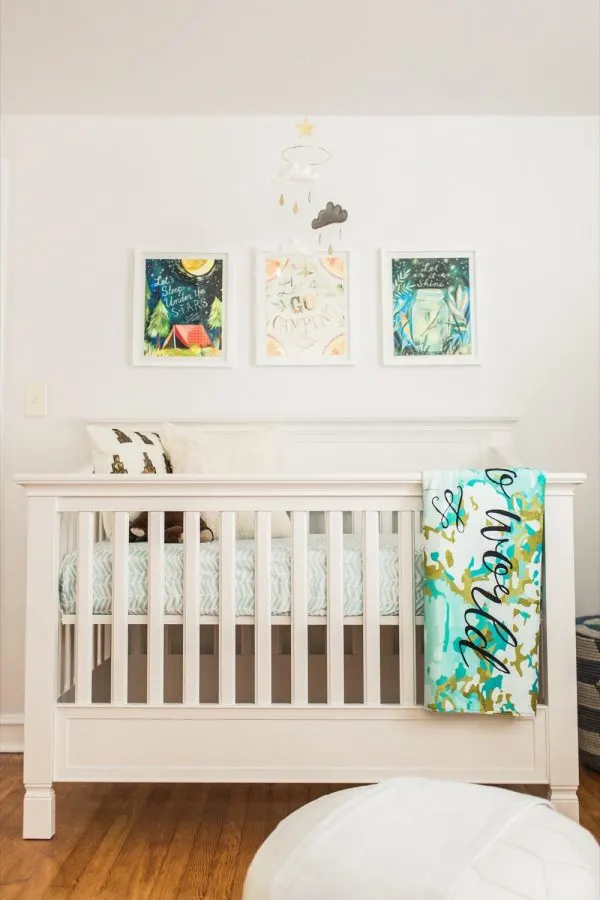 Modern Travel Themed Nursery Tour from @cydconverse