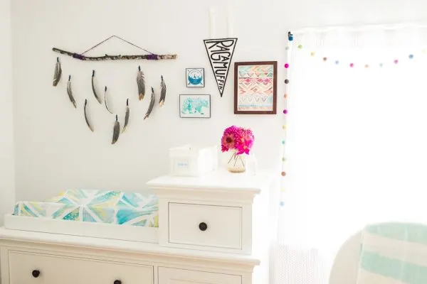 Modern Travel Themed Nursery Tour from @cydconverse