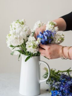 DIY Floral Arrangement | DIY Centerpiece from @cydconverse