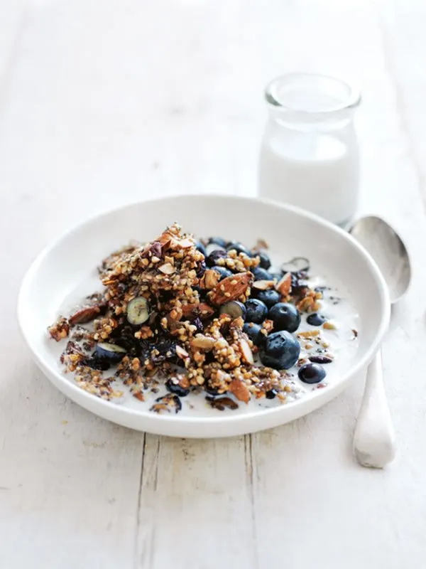 Crunchy Buckwheat Granola | Healthy Breakfast Recipes from @cydconverse