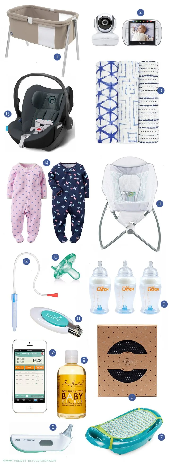 Newborn Baby Essentials | Baby Registry Must-Haves from @cydconverse