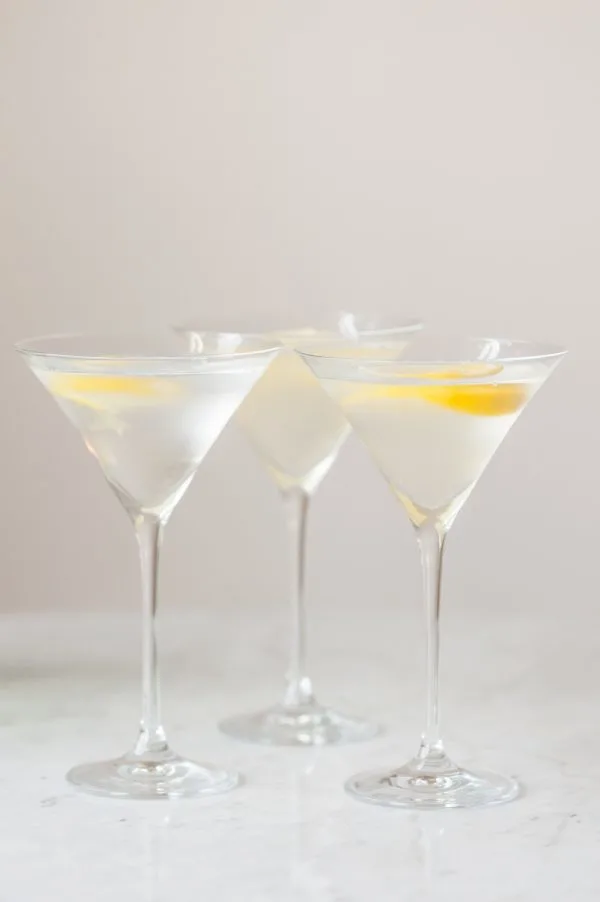 How to Make a Vodka Martini with a Twist | Cocktail recipes, entertaining ideas and party ideas from @cydconverse