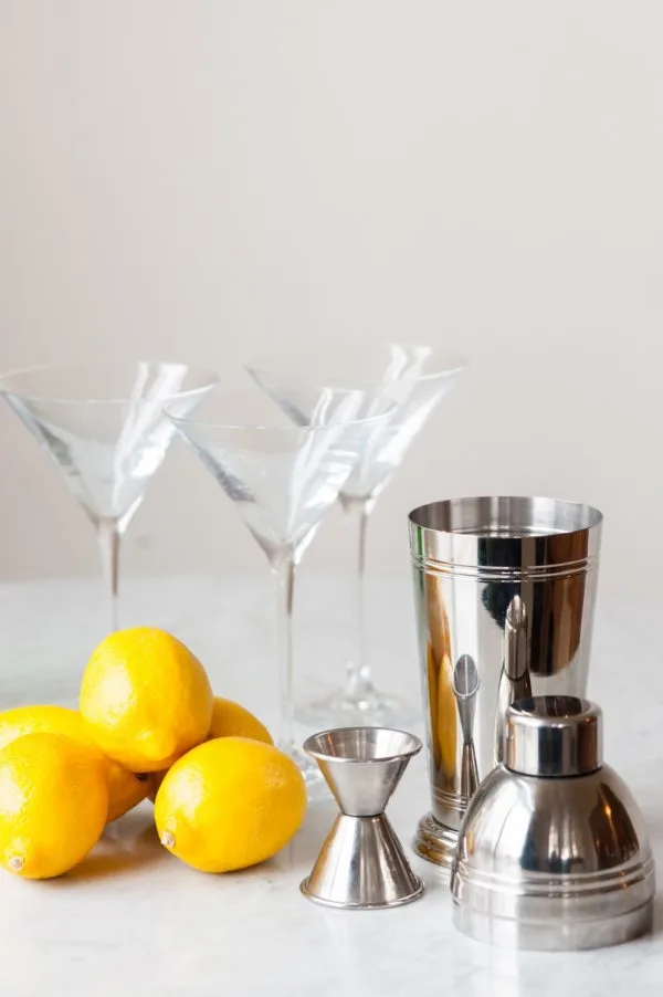 How to Make a Vodka Martini with a Twist | Cocktail recipes, entertaining ideas and party ideas from @cydconverse