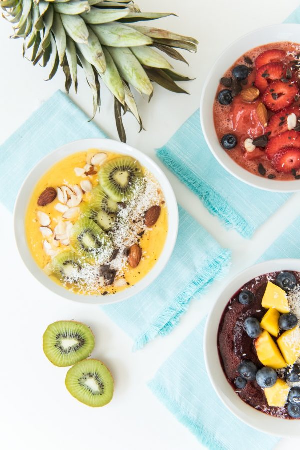 How to Make Fresh Summer Smoothie Bowls | Made with amazing @v8juices - real veggies for real people!
