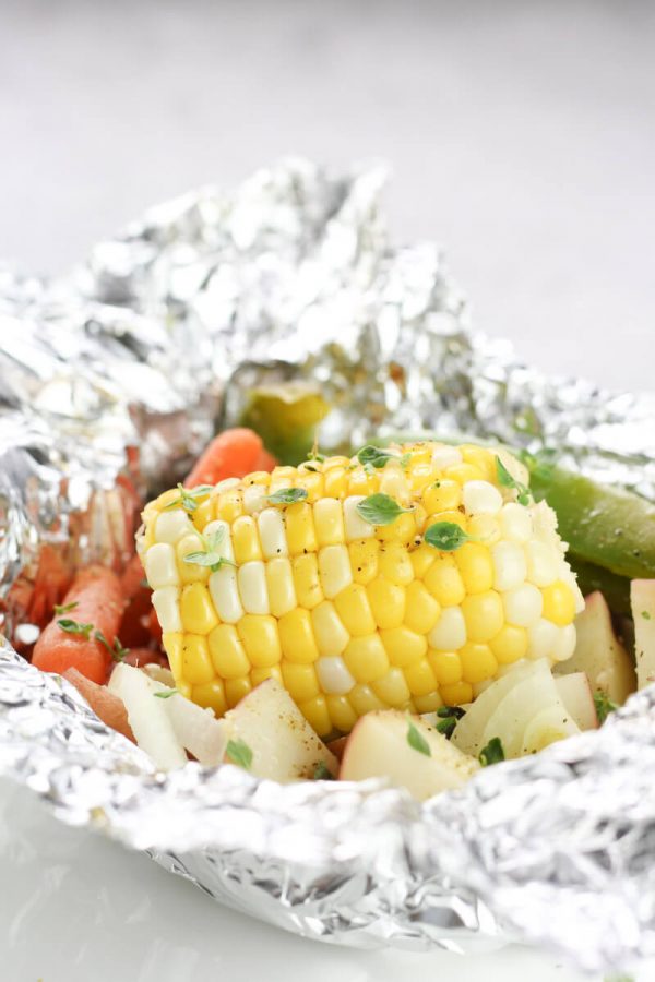 Hobo Veggie Packets | 12 Delicious Camping Recipes from @cydconverse plus camping tips and a camping packing list!