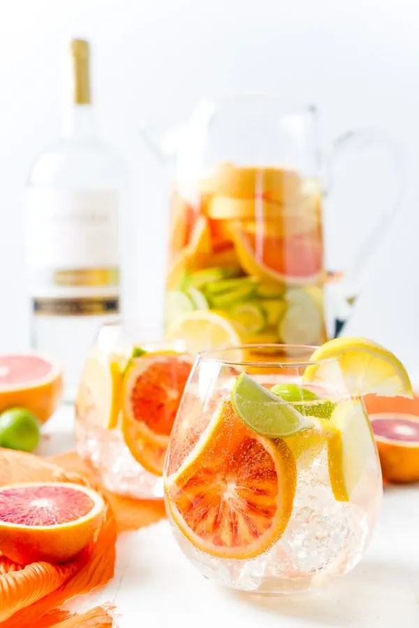 Citrus Sangria | 15 Sangria Recipes for Late Summer and Fall | Cocktail recipes, entertaining tips and party ideas from @cydconverse