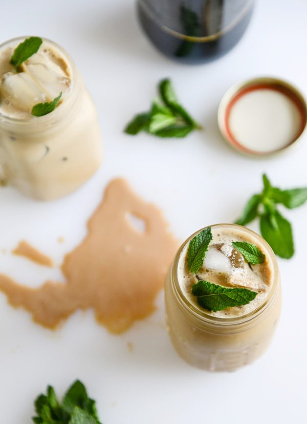 Fresh Mint Iced Coffee Recipe | Best Iced Coffee Recipes from @cydconverse